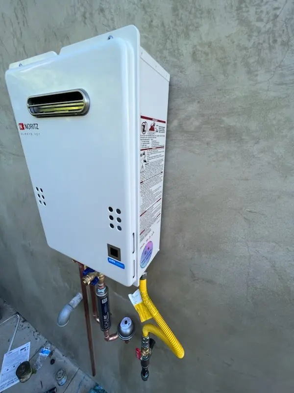 Tankless water heater installation for Marshfield homes